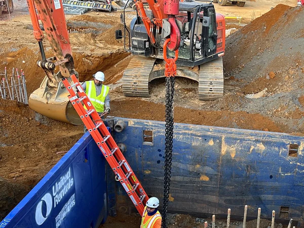 Construction worksite conditions where Keystone provides practical safety consulting and compliance support